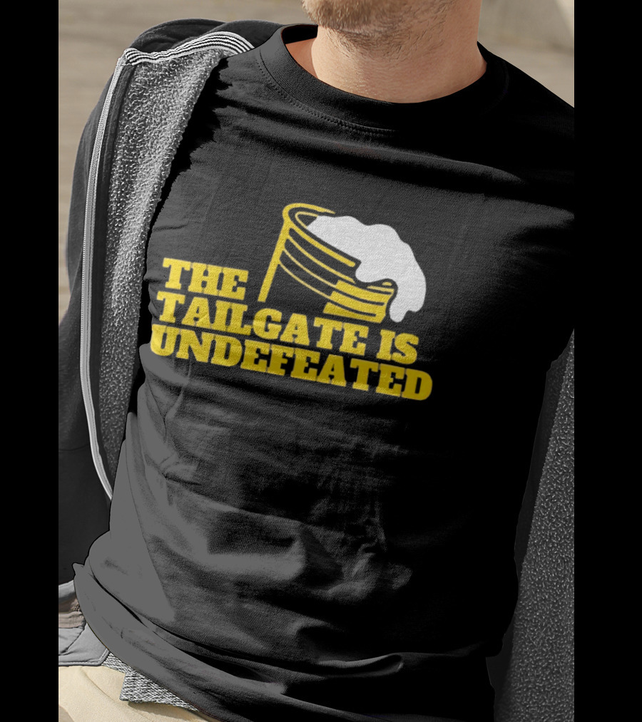 The Tailgate Is Undefeated Michigan Wolverines Football T-Shirt