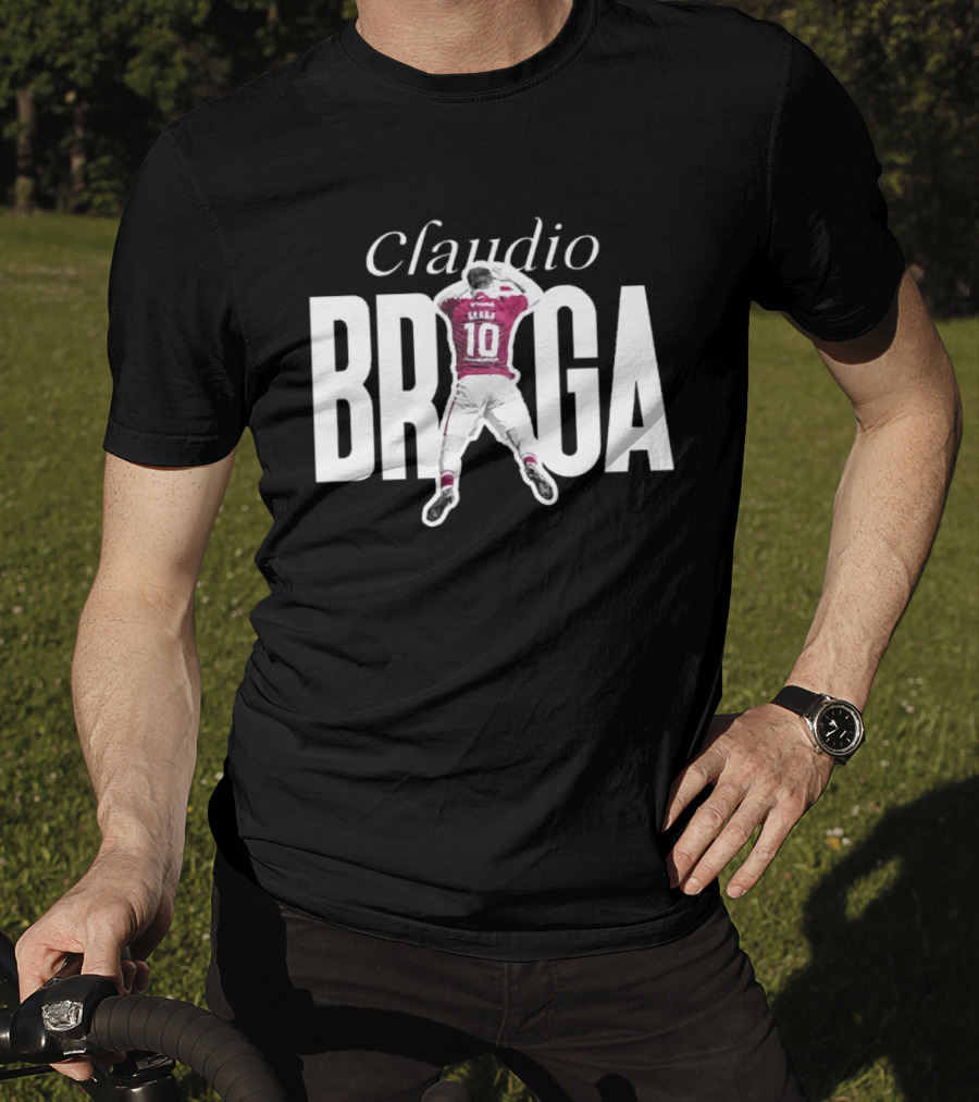 Cláudio Braga 10 Midlothian Football Club Player T-Shirt