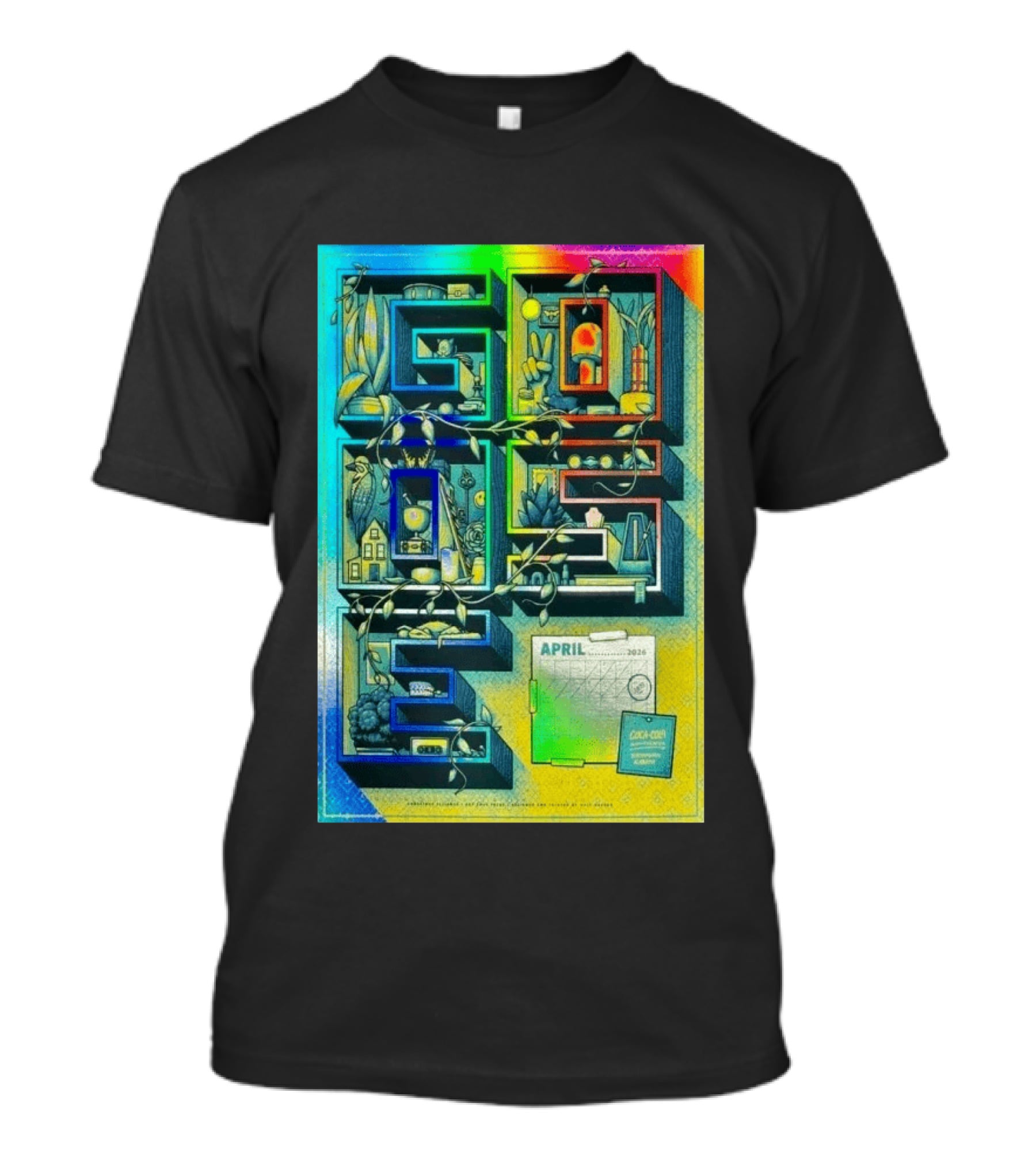 GOOSE Coca Cola Amphitheater April 2024 T-Shirt