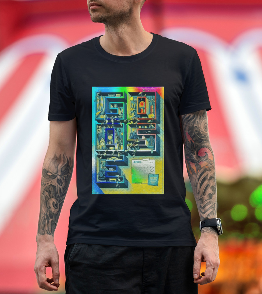 GOOSE Coca Cola Amphitheater April 2024 T-Shirt