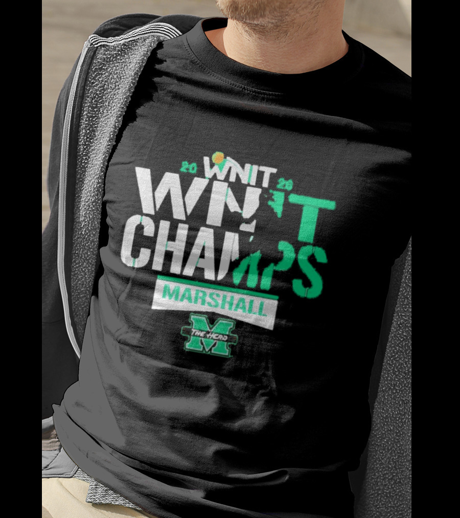 Marshall Thundering Herd 2026 WNIT Champs T-Shirt