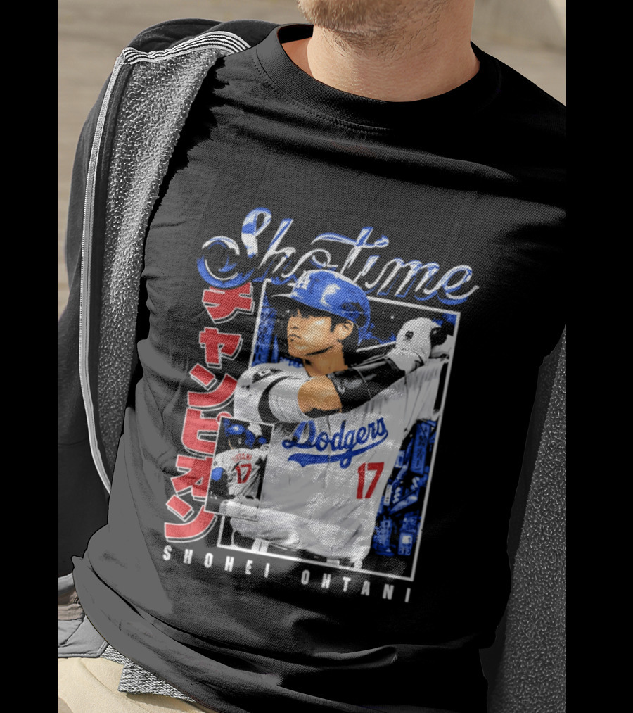 Showtime Shohei Ohtani Dodgers Champion 2026 T-Shirt