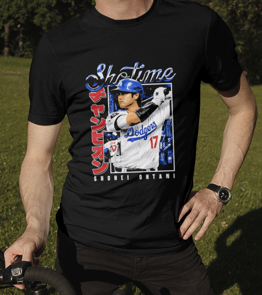 Showtime Shohei Ohtani Dodgers Champion 2026 T-Shirt