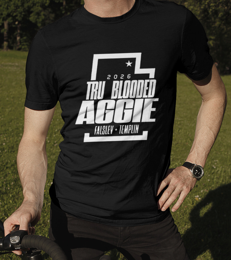 True Blooded Aggie Falslev Templin 2026 Utah Star T-Shirt