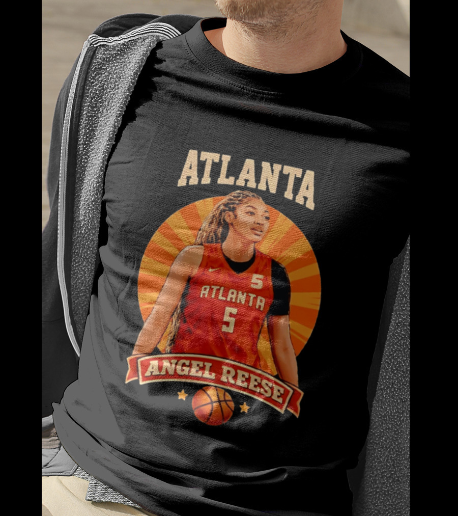 Atlanta Angel Reese Basketball T-Shirt