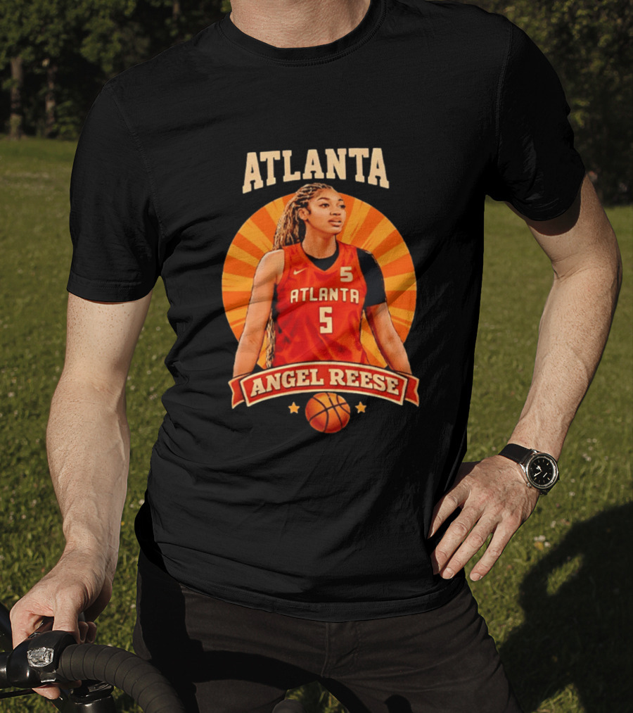Atlanta Angel Reese Basketball T-Shirt
