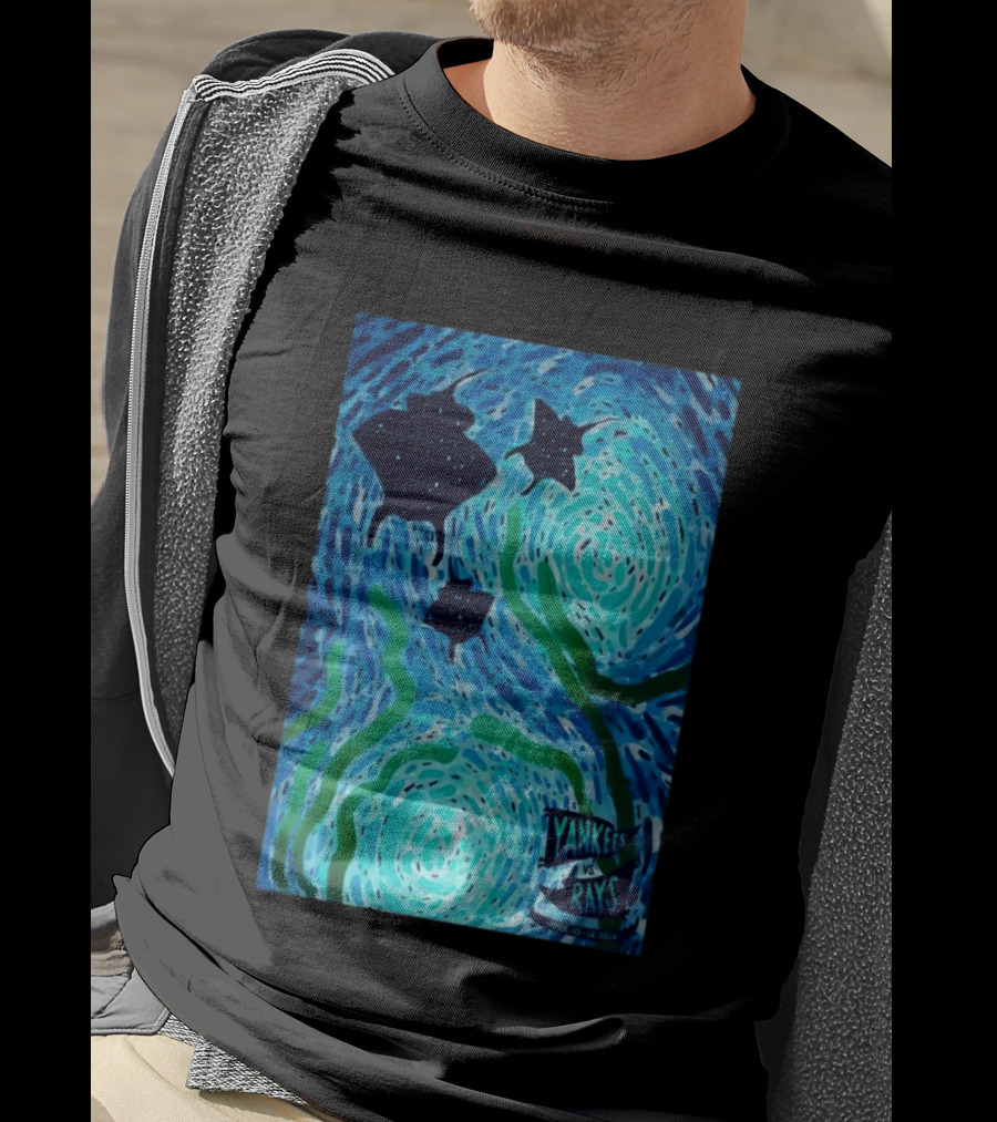 Yankees Vs Rays April 10 12 2026 Tropicana Field Ocean T-Shirt