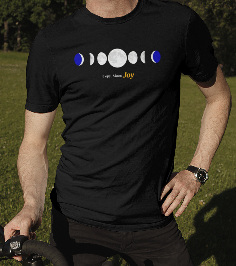 Copy Moon Joy Lunar Phases Moon Cycle T-Shirt