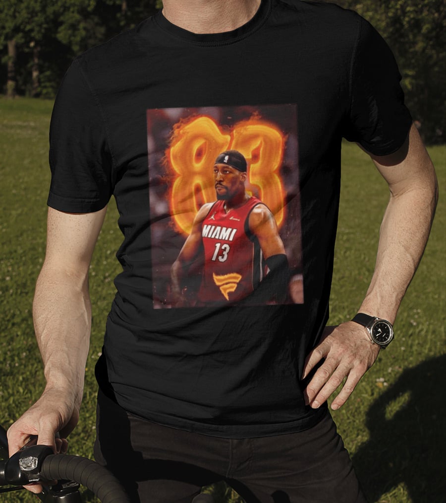 Bam Adebayo Miami 83 Points NBA 13 Basketball Heat T-Shirt