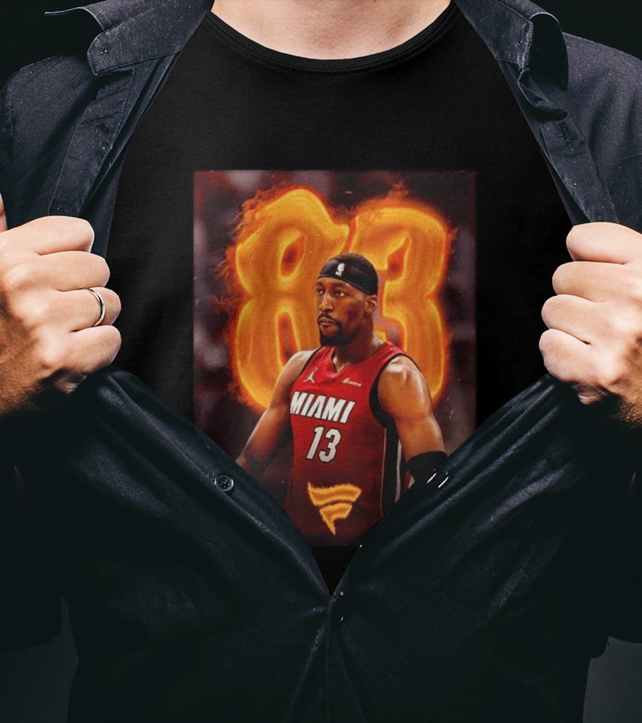 Bam Adebayo Miami 83 Points NBA 13 Basketball Heat T-Shirt