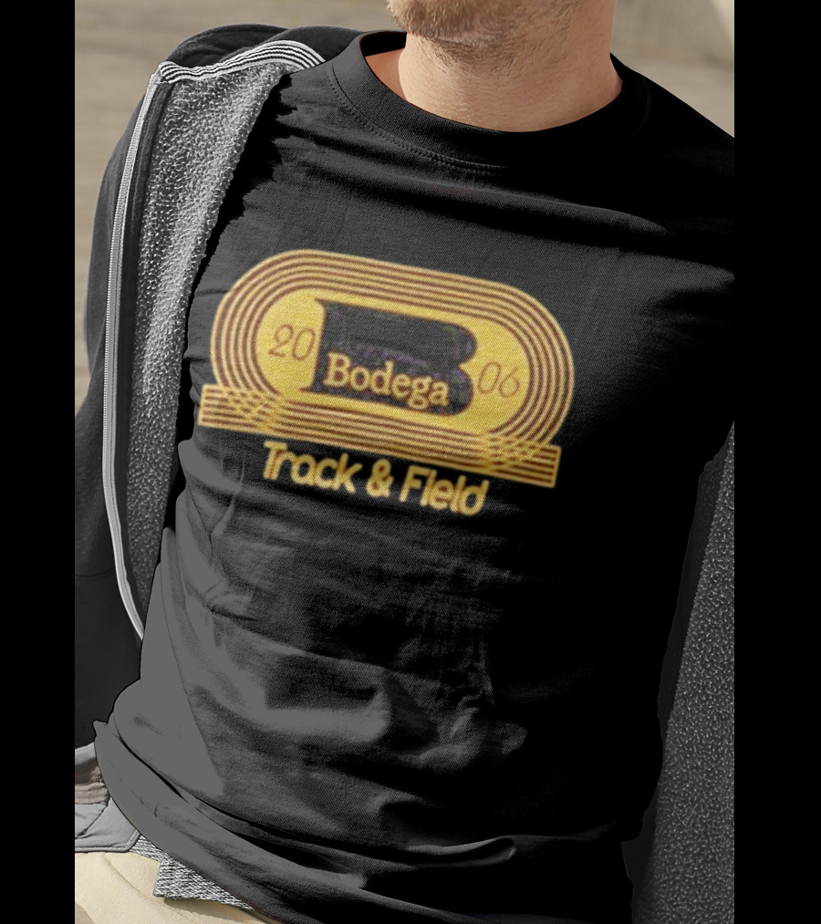 Bodega Track & Field 2006 Retro Style Classic Athletic T-Shirt