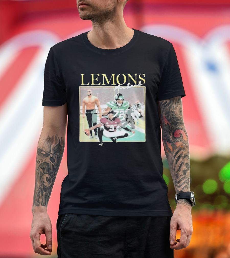 Micheal Lemons Football Players Sports Us T-Shirt