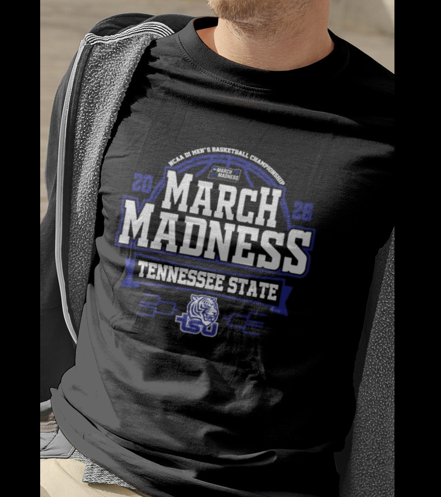 NCAA Men's Basketball Championship 2023 March Madness Tennessee State Tigers T-Shirt
