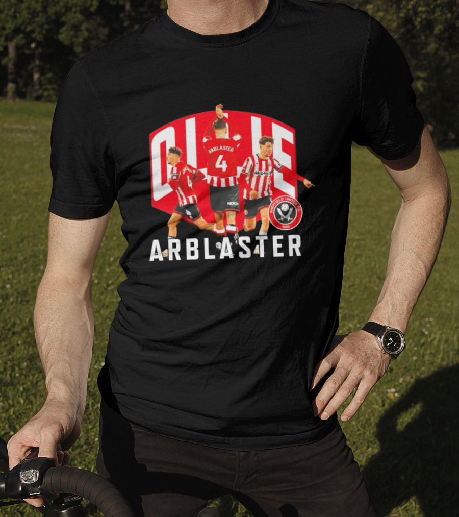 Ollie Arblaster 4 Sheffield United FC Player 1867 T-Shirt