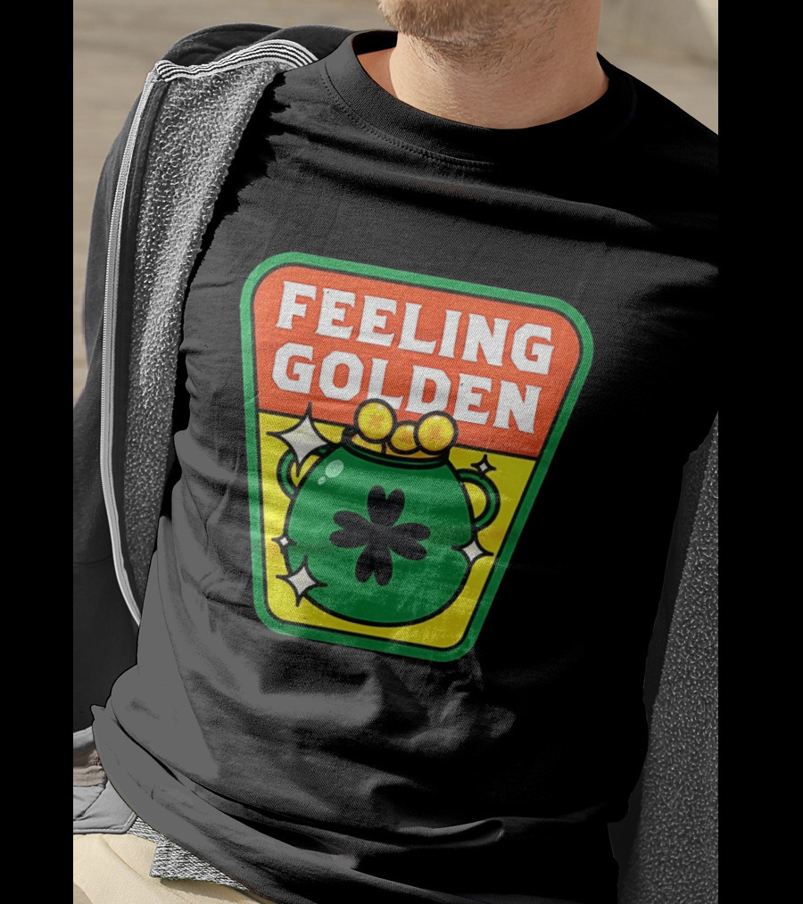 Feeling Golden Pot Of Gold St. Patrick's Day T-Shirt