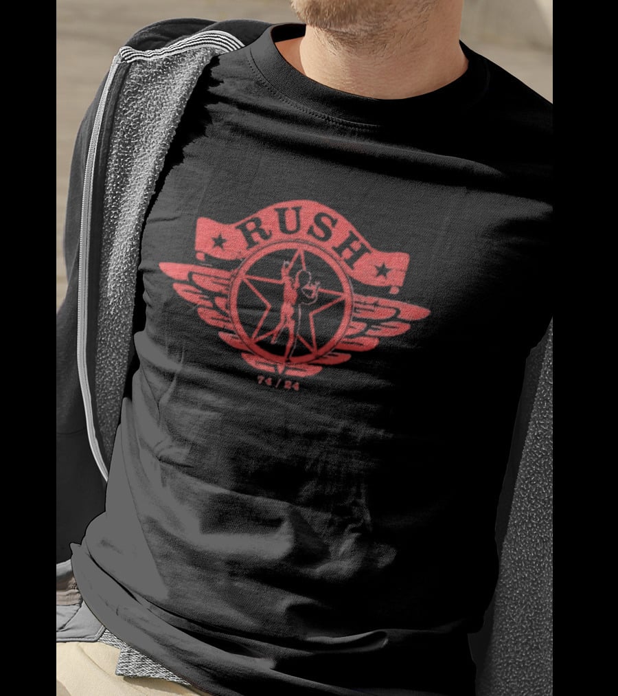 Rush 74 24 Wings Star Man T-Shirt