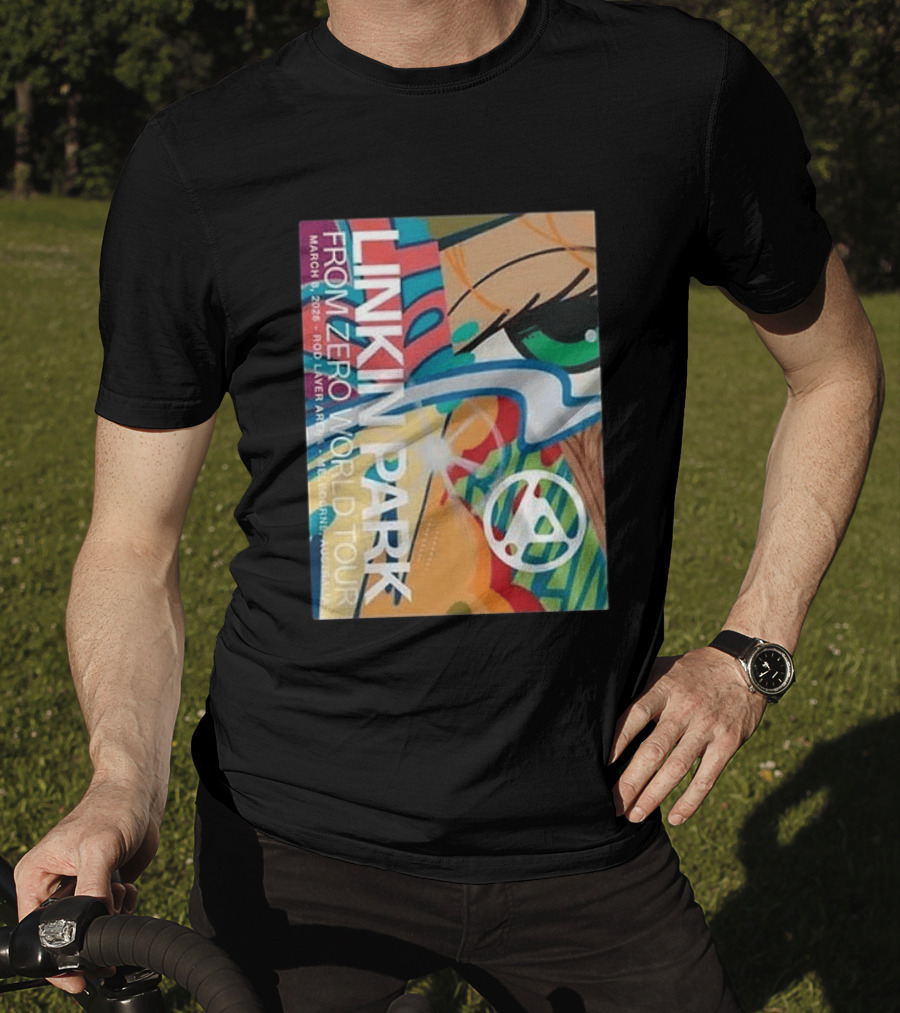 LINKIN PARK From Zero World Tour March 2026 Marvel Stadium Melbourne T-Shirt