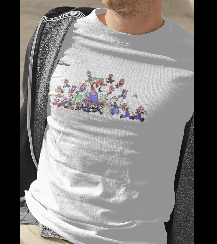 Super Mario Movie Celebration Happy Mar10 Day T-Shirt