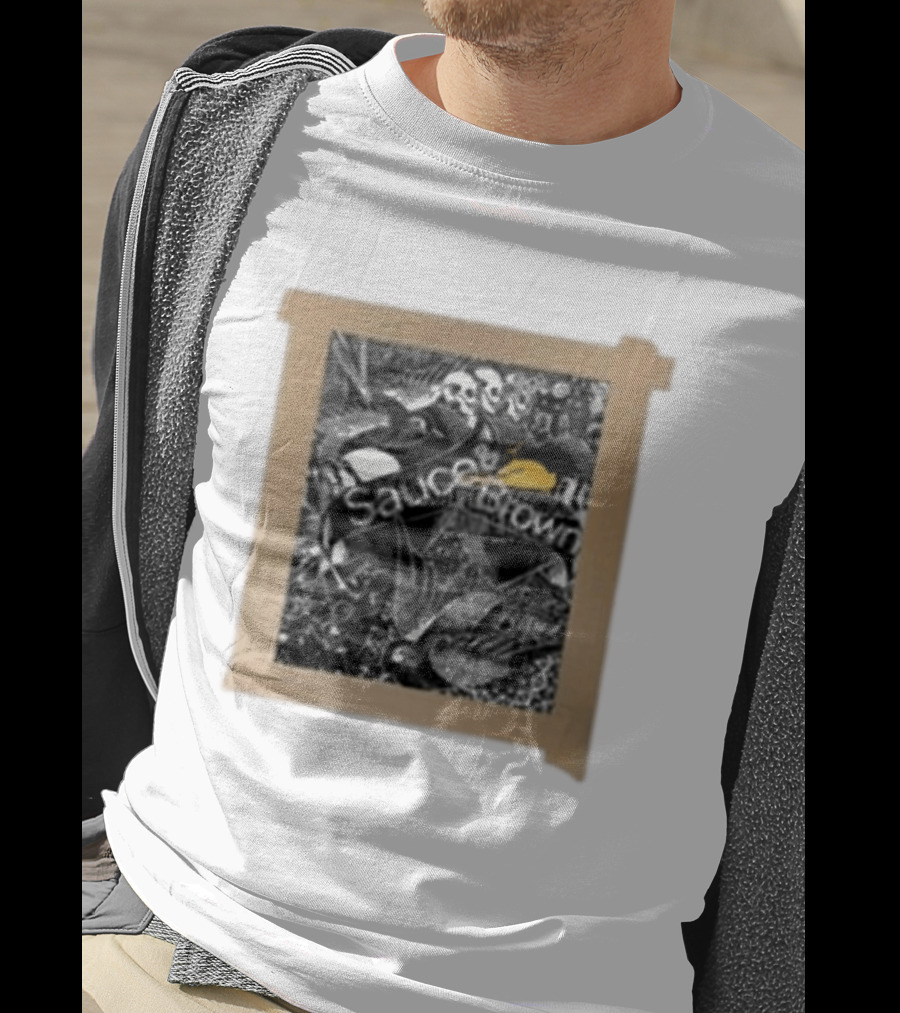 Sauceandbrown Project Press Ornate Bird And Skull T-Shirt