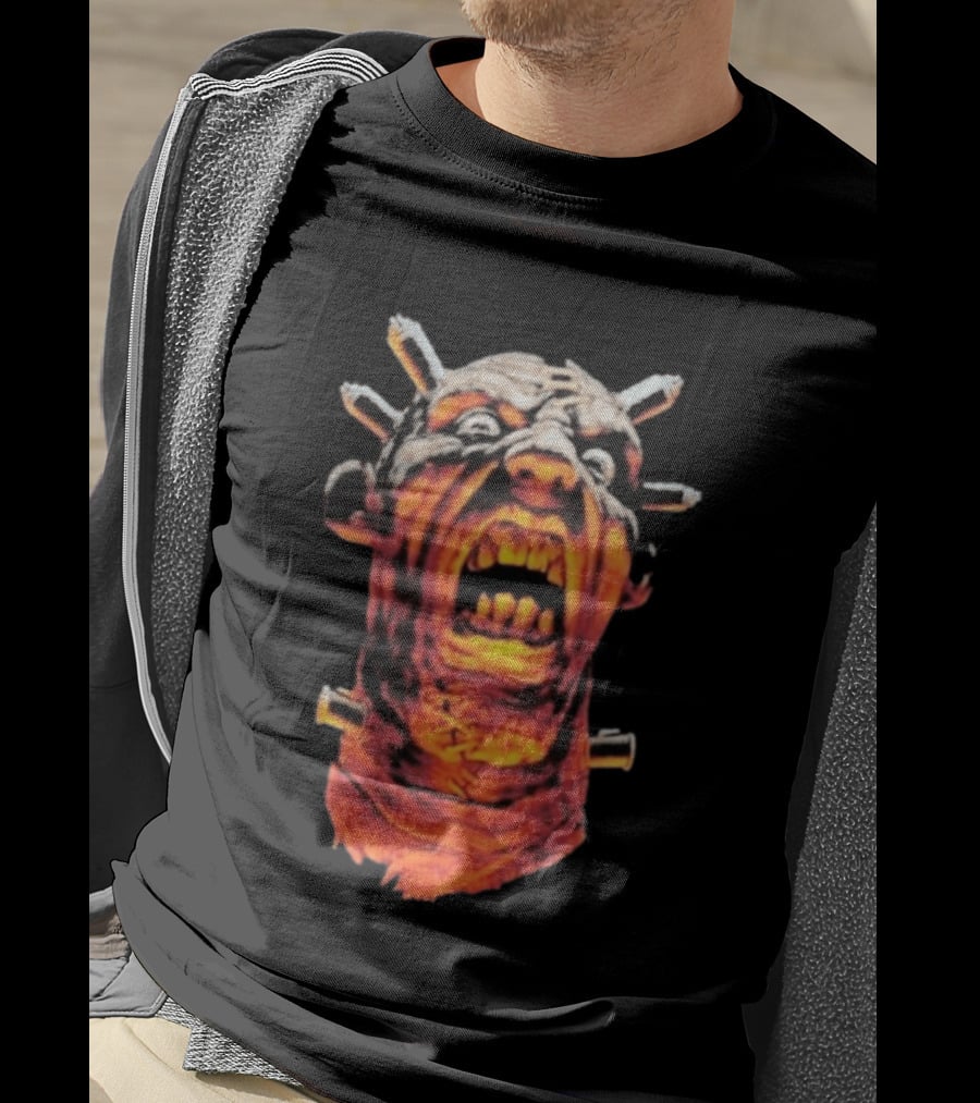 Wyco 1990s Wes Benscoter Frankenstein Horror T-Shirt