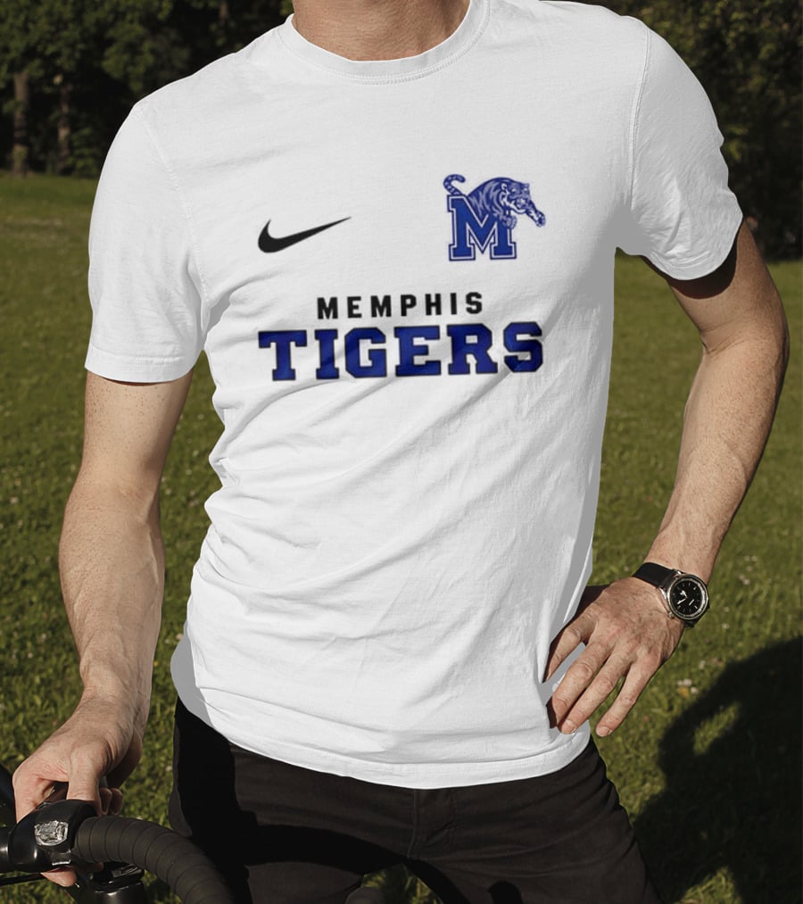 Memphis Tigers Snoopy And Friend It's The Most Wonderful Time Of The Year Nike Tiger M T-Shirt