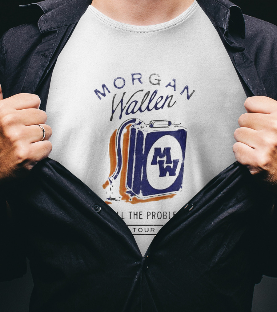 Morgan Wallen Still The Problem Tour 2026 MW Amplifier T-Shirt
