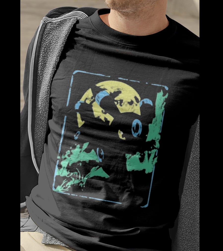 8thwndr Moonbreon Neon Lunar Creature T-Shirt