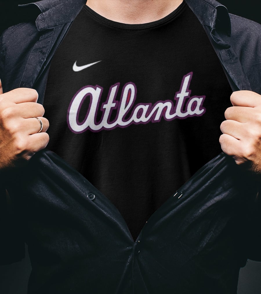 Atlanta Braves 2026 City Connect Night And Day Nike Atlanta T-Shirt