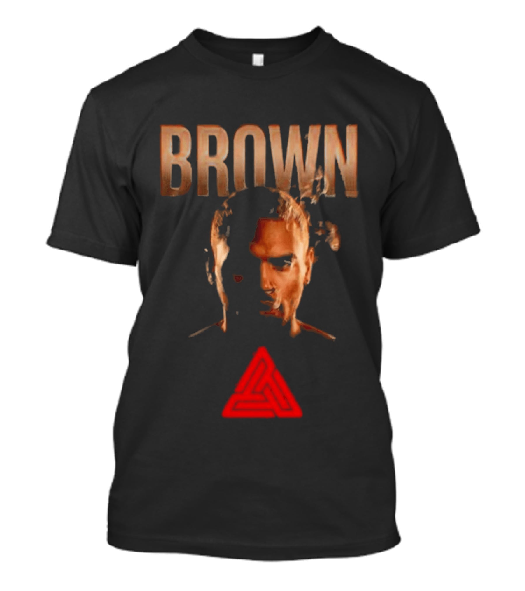Chris Brown 2026 R&B Tour Promo With Geometric T-Shirt