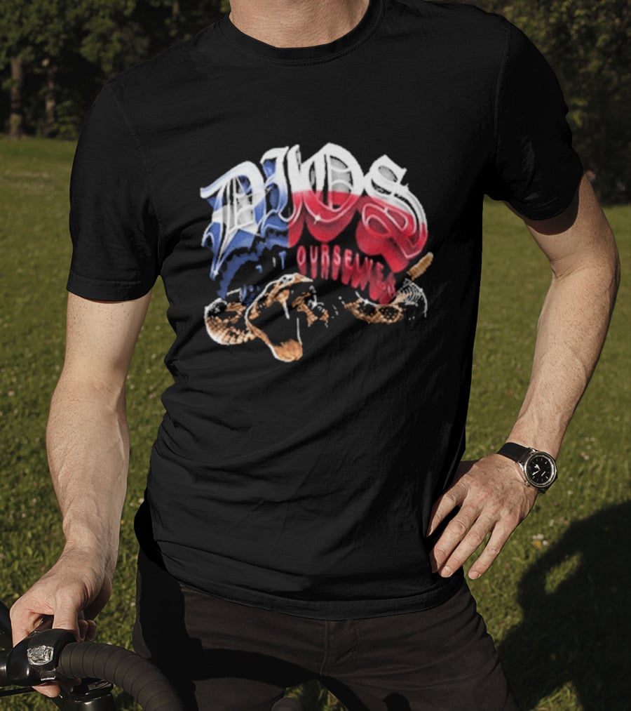 Dios Did It Ourselves Familia Dominican Flag Colors Rugged Hands T-Shirt