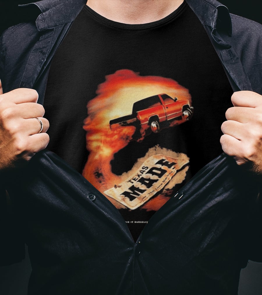 Dios Did It Ourselves Texas Made Truck Puro Texas T-Shirt