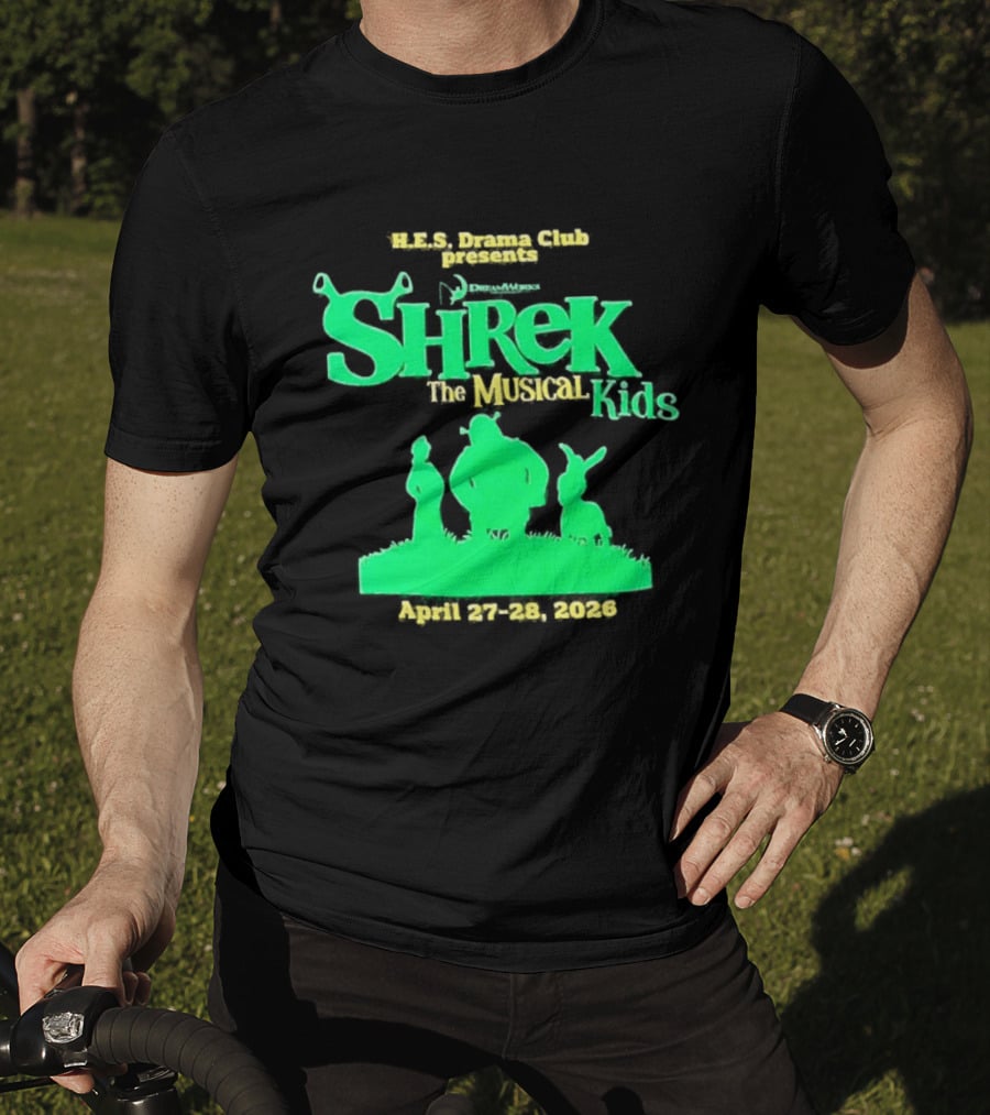 HHS Drama Club Presents Shrek The Musical Kids August 3rd 5th 2023 T-Shirt