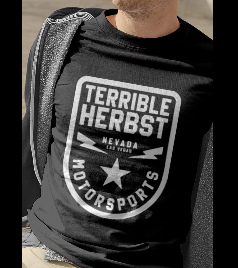 Terrible Herbst Motorsports Nevada Las Vegas Star T-Shirt
