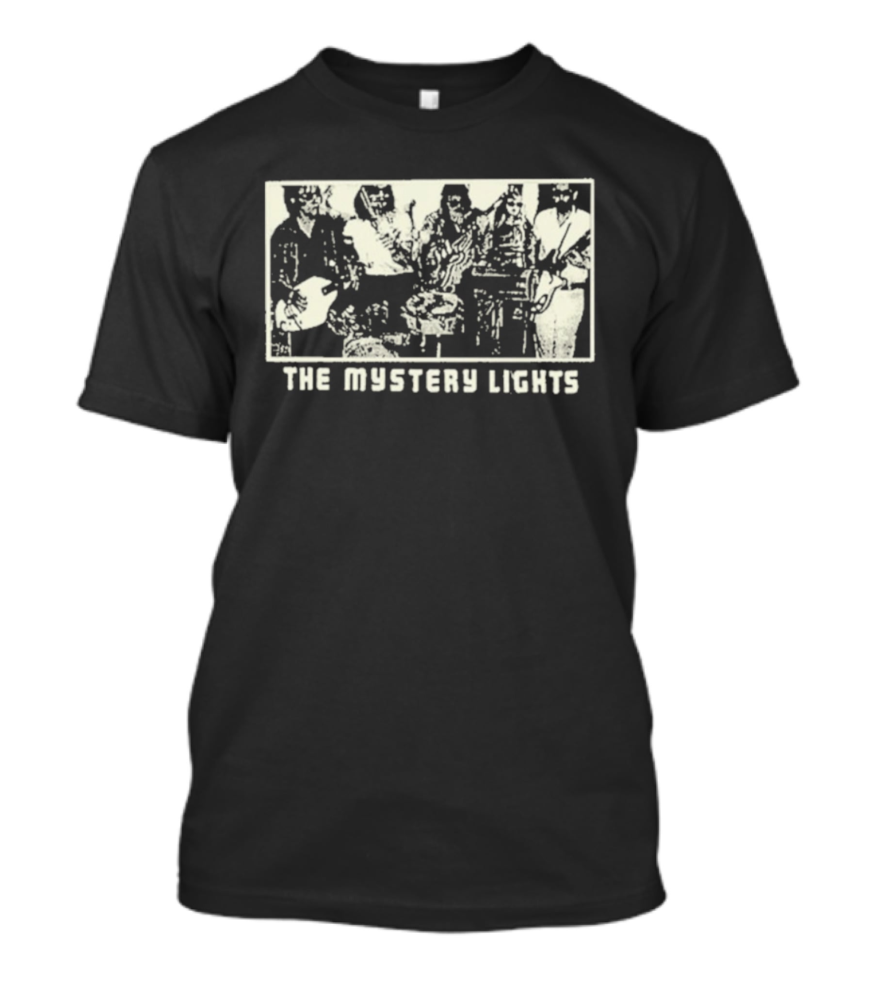The Mystery Lights Band Vintage Photo T-Shirt
