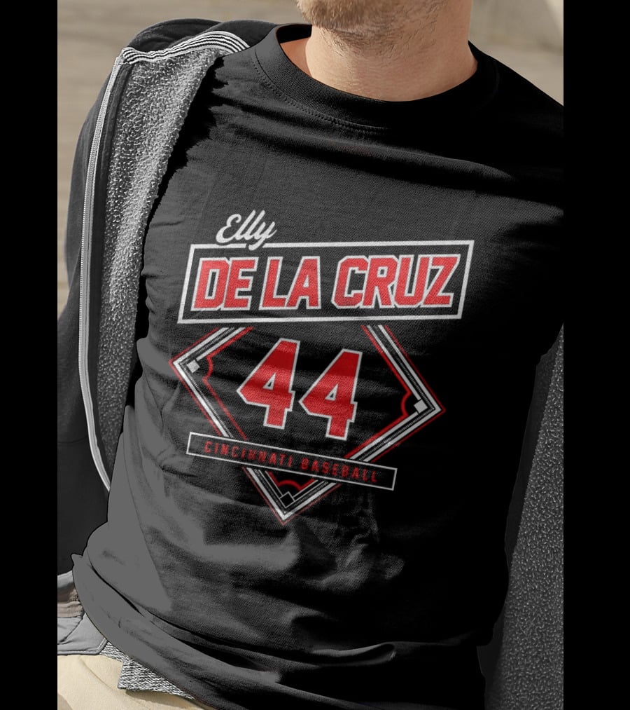 Elly De La Cruz 44 Cincinnati Baseball T-Shirt