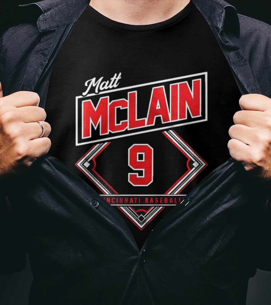 Cincinnati Baseball Matt McLain 9 T-Shirt