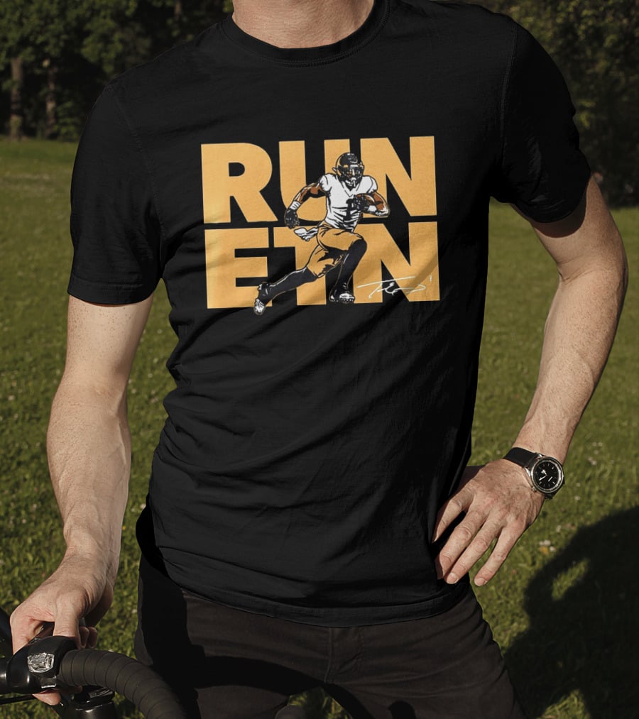 RUN ETN New Orleans Saints Football Sportswear T-Shirt