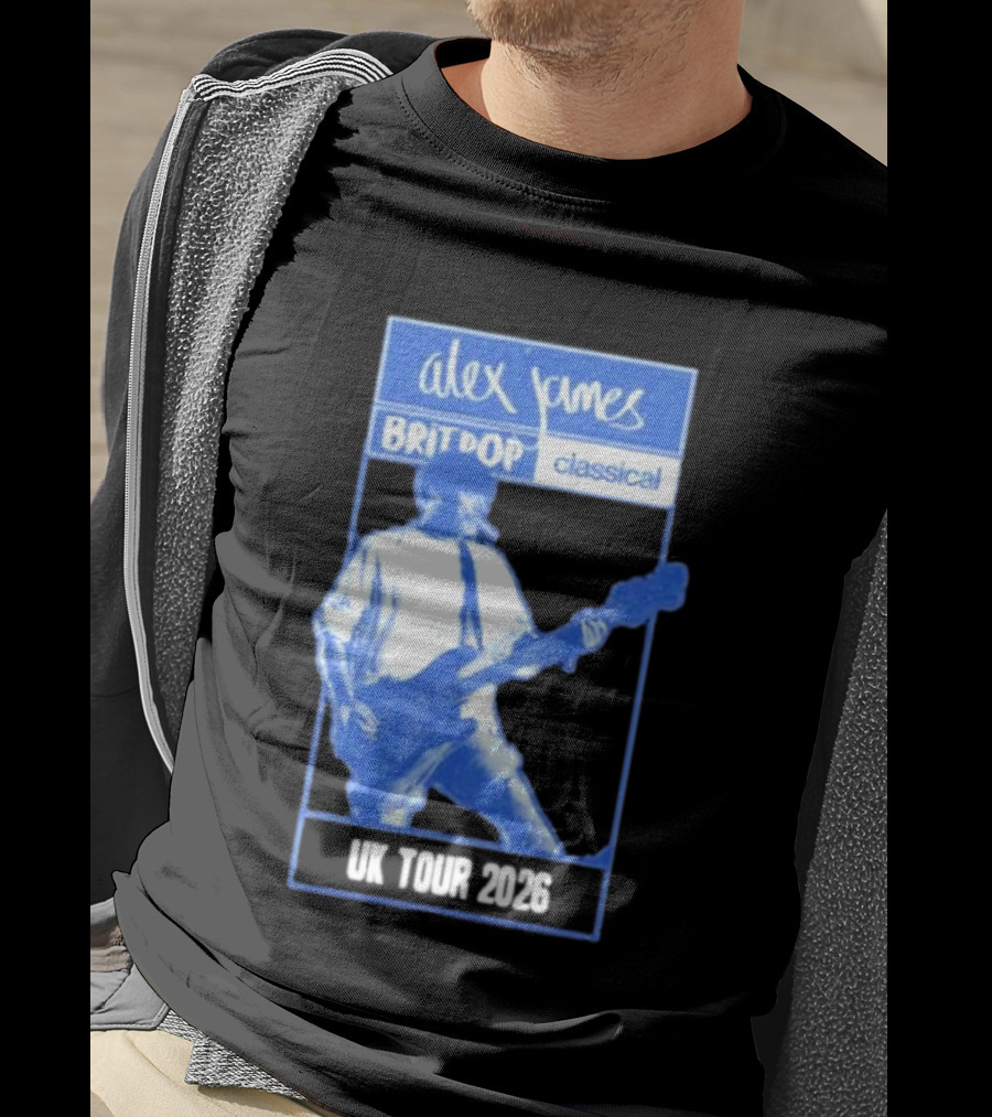 Alex James Britpop Classical UK Tour 2023 T-Shirt
