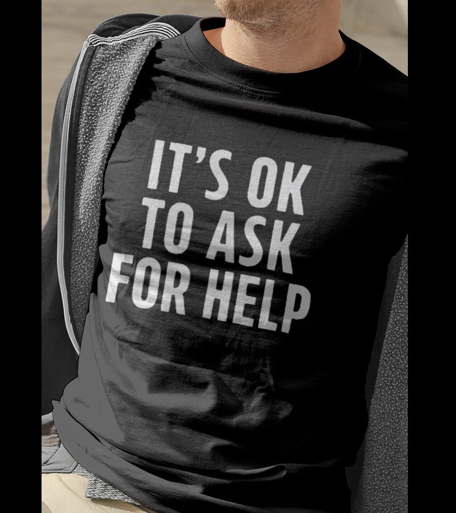 TB Rays Mental Health Awareness It's OK To Ask For Help T-Shirt