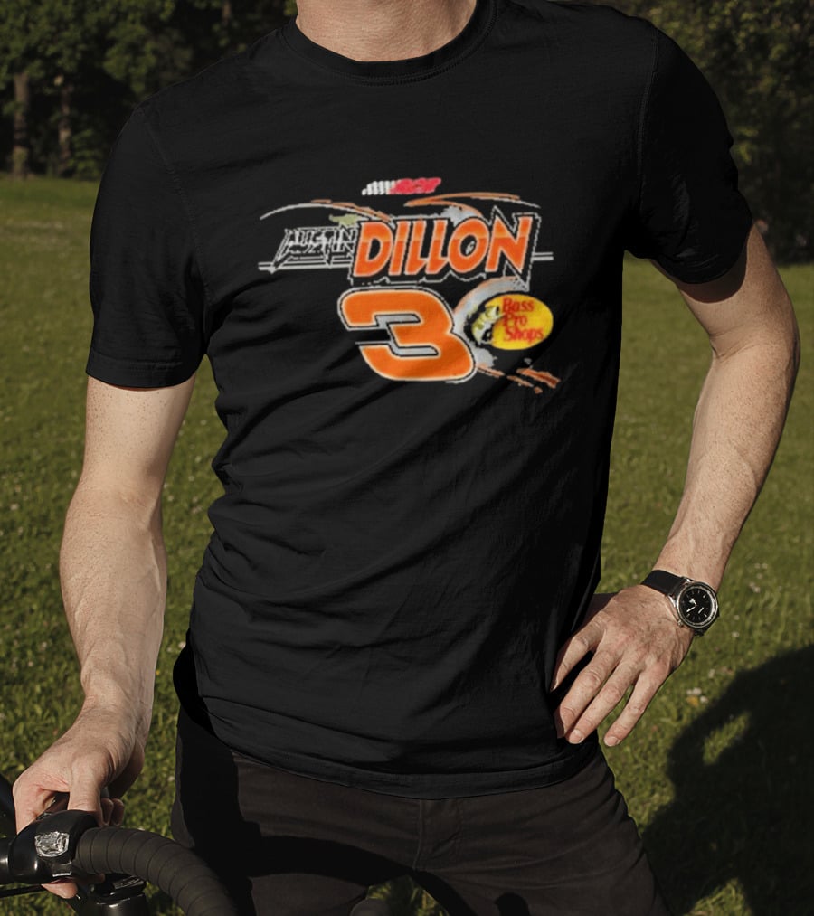 Austin Dillon 3 Bass Pro Shops 2026 Racing T-Shirt