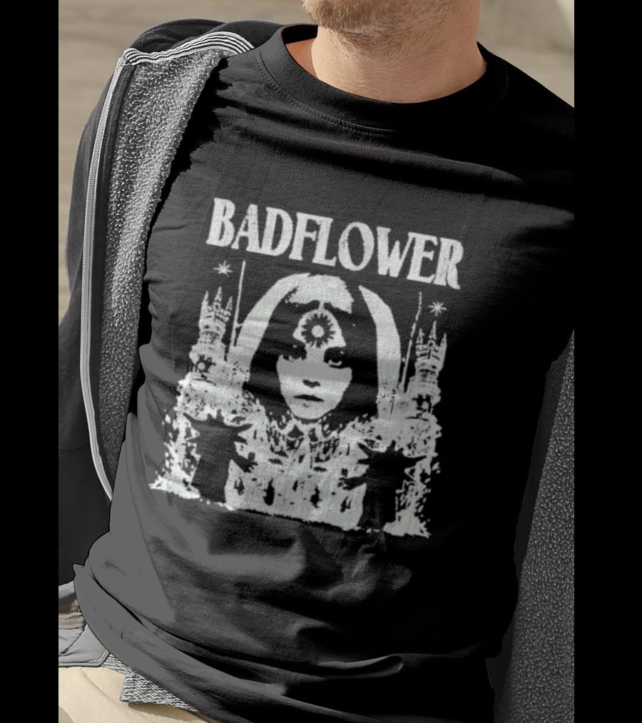 Badflower Spiritual Woman Mystical Symbolism T-Shirt