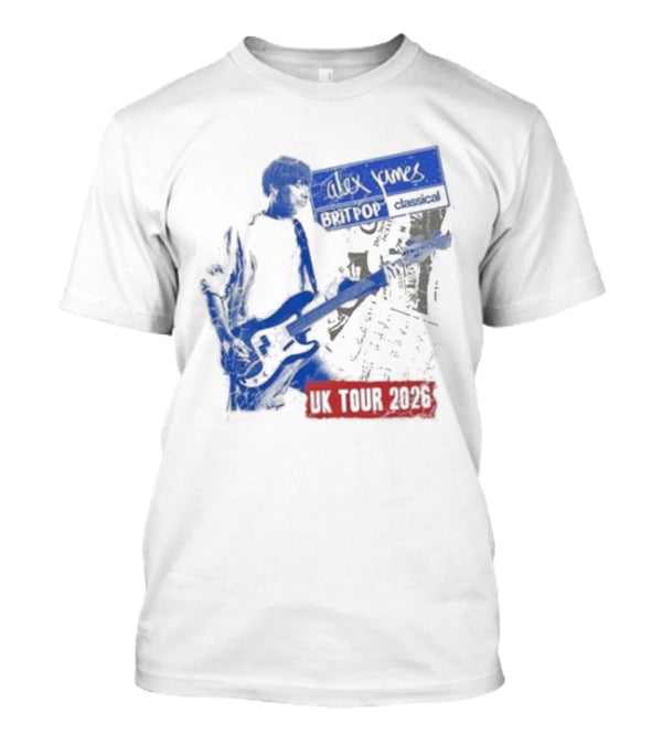 Alex James Britpop Classical UK Tour 2026 T-Shirt