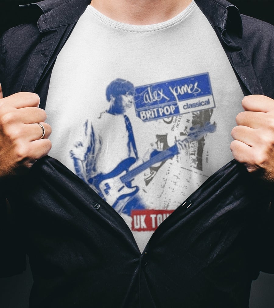 Alex James Britpop Classical UK Tour 2026 T-Shirt