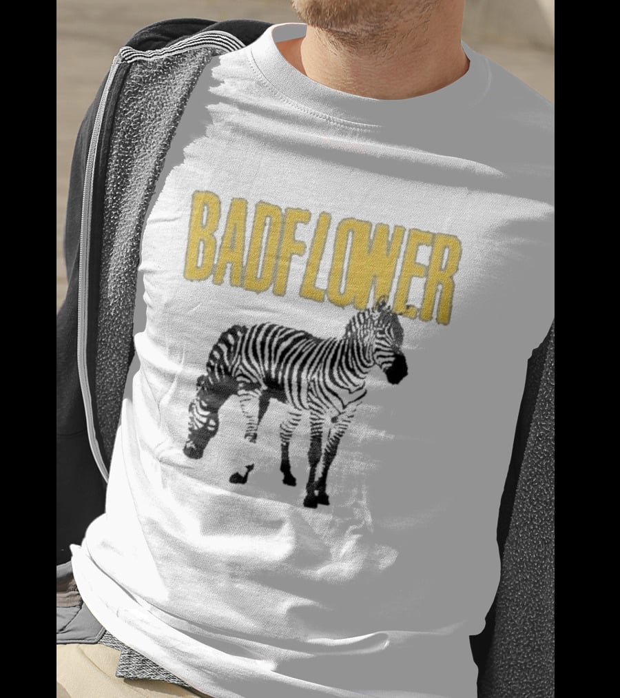 Badflower Zebra T-Shirt