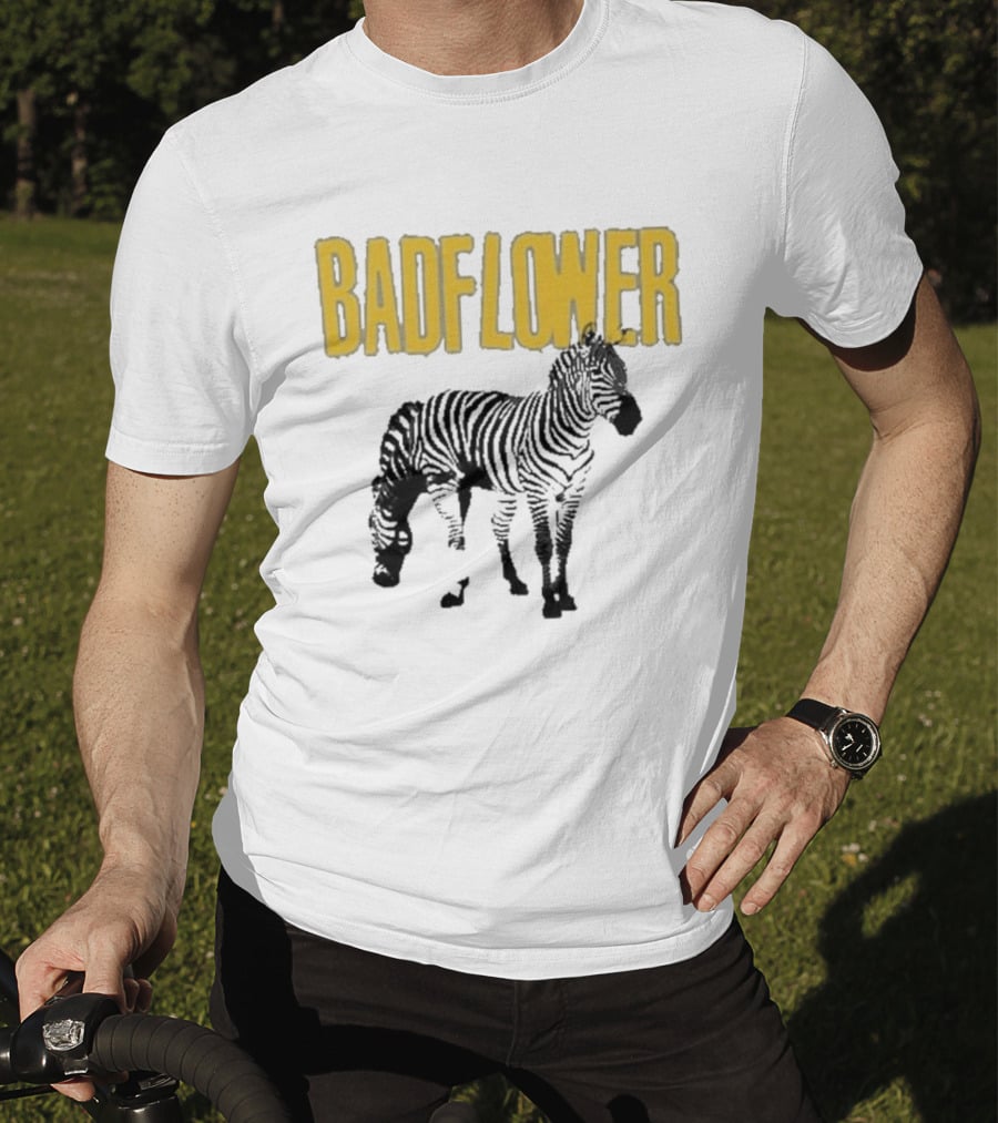 Badflower Zebra T-Shirt