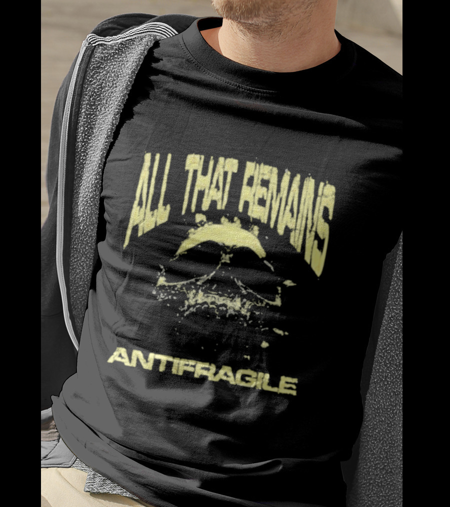 All That Remains Antifragile Distressed Crescent T-Shirt