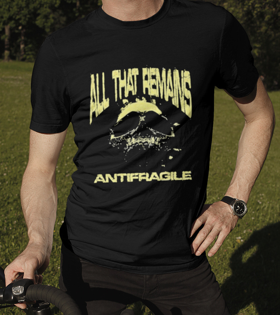All That Remains Antifragile Distressed Crescent T-Shirt