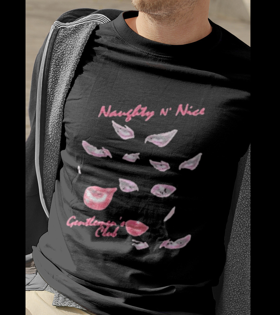 Naughty N' Nice Eyes Gentlemen's Club T-Shirt