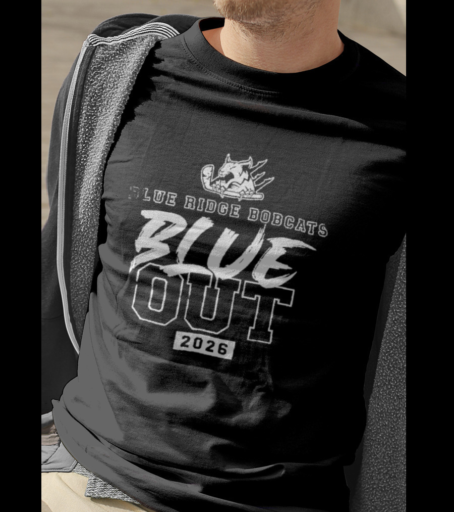 Blue Ridge Bobcats Blue Out 2026 T-Shirt