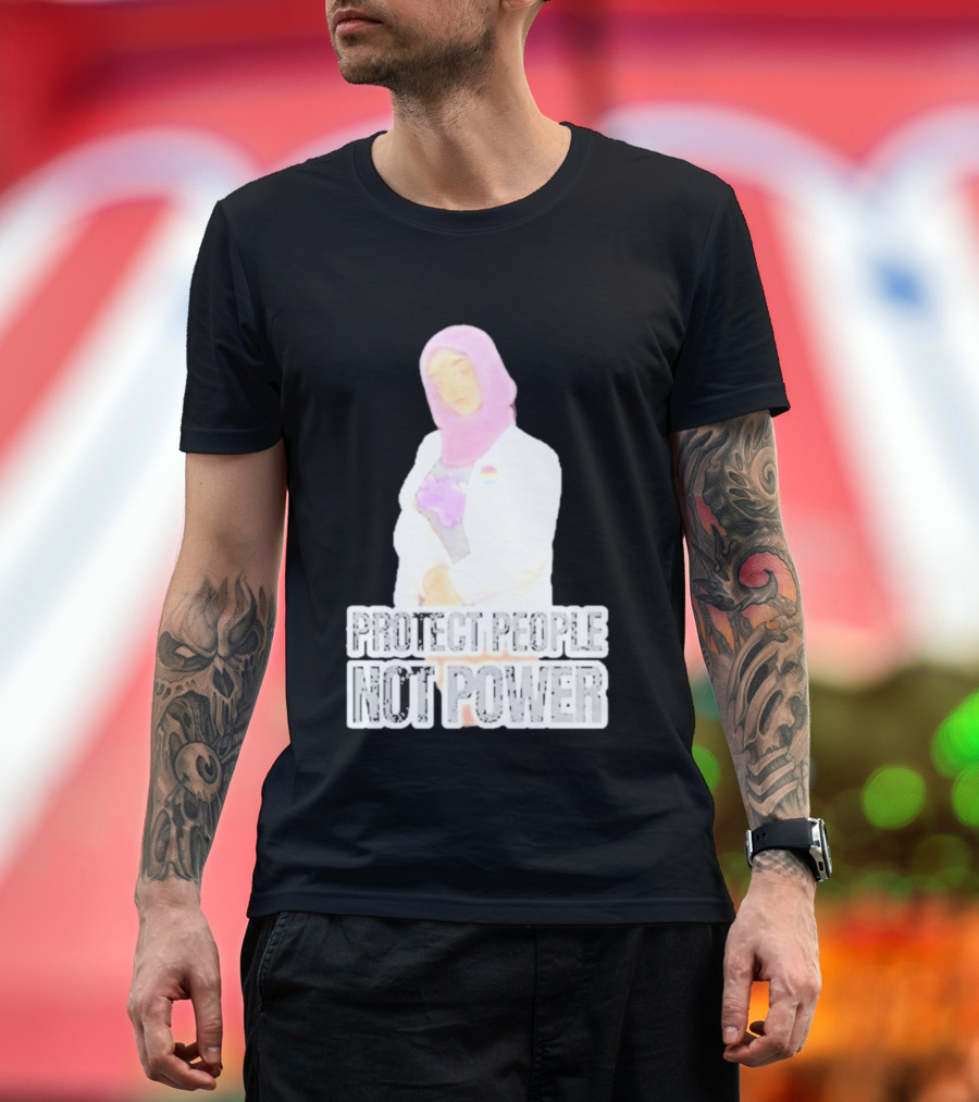 C. M. Alongi Protect People Not Power T-Shirt